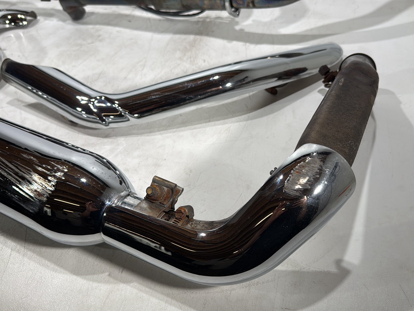 2011 Harley Street Glide Touring FLHX OEM Exhaust Header Pipes Muffler
