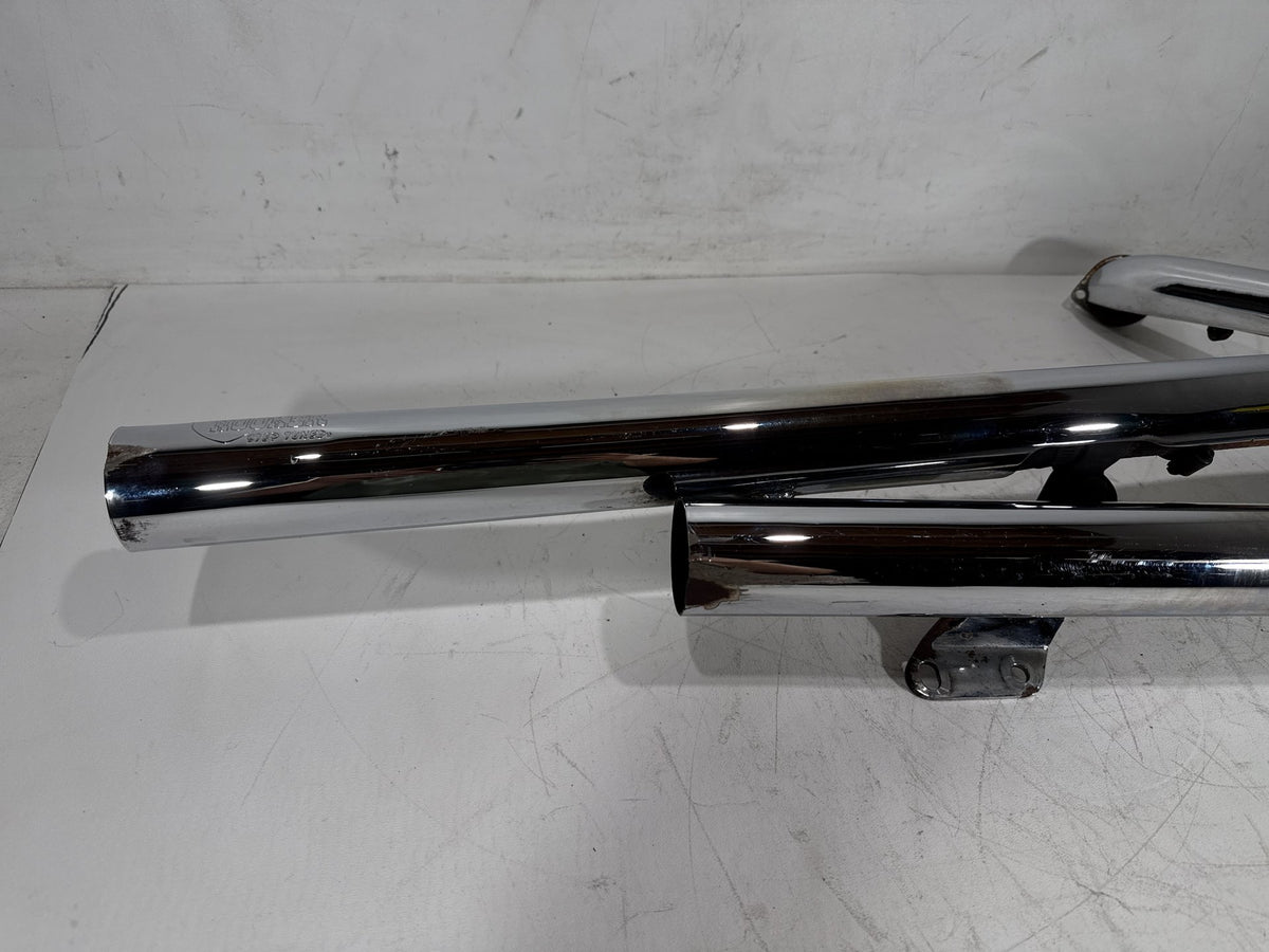 2001 Harley Softail Standard FXST Exhaust Header Pipes Muffler HOOKER Step Tuned