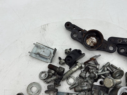 2007 - 2012 Harley-Davidson Touring Electra Glide Ultra Hardware Bolts Nuts & Brackets w/ Left Right Swingarm Fork Brackets