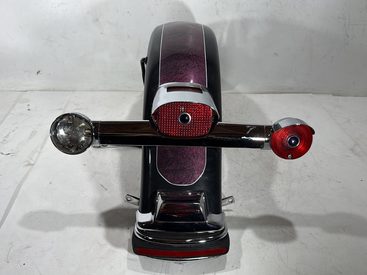 1990 Harley Electra Glide Touring Sport OEM Rear Wheel Fender & Turn Signals Bar