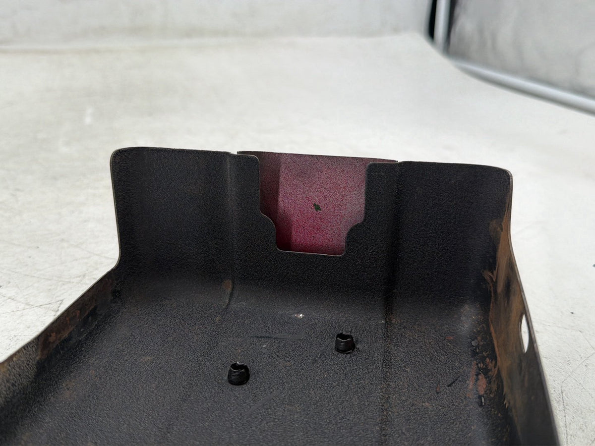 2007 Harley Dyna Street Bob FXDB OEM Lower Battery Tray Stay Box Cover Panel