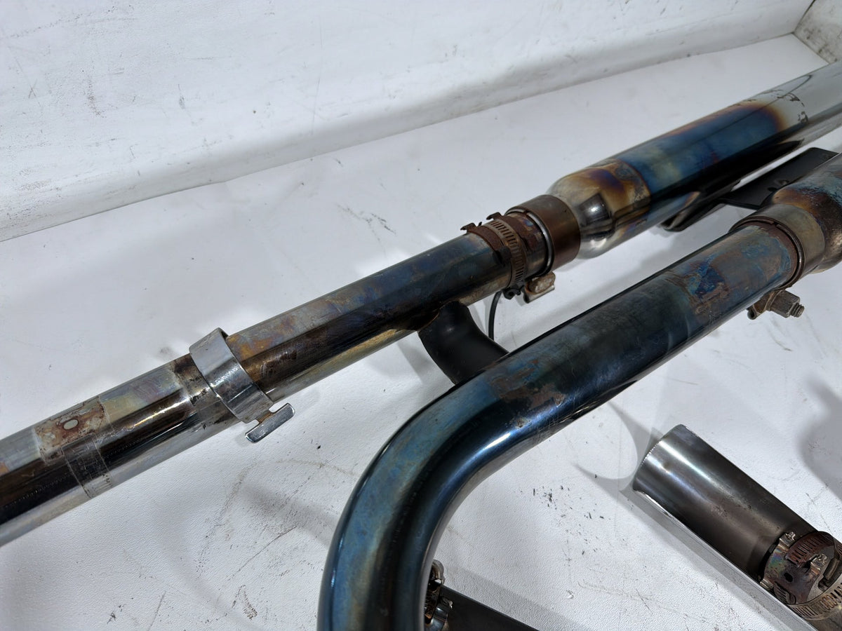 2014 Harley Softail Slim FLS OEM Exhaust Header Pipes Muffler