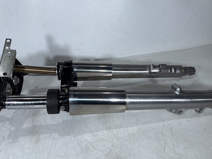1999 - 2006 Harley-Davidson Touring Electra Glide Classic Front Triple Tree Set & LH RH Fork Legs Sliders  	45435-95
