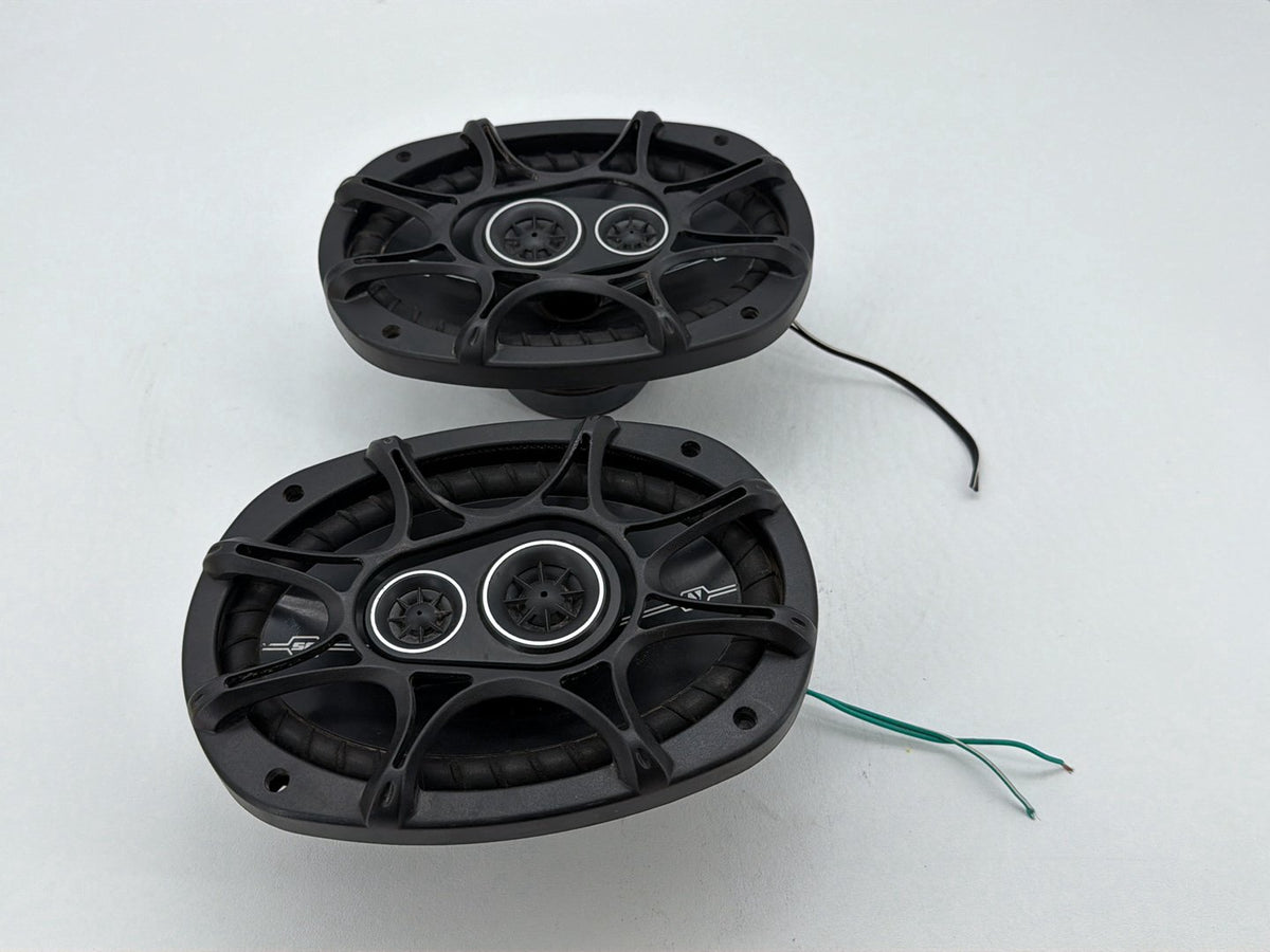1997 Harley Road King Touring FLHR Left Right Sound Audio Speakers Kicker DSC693