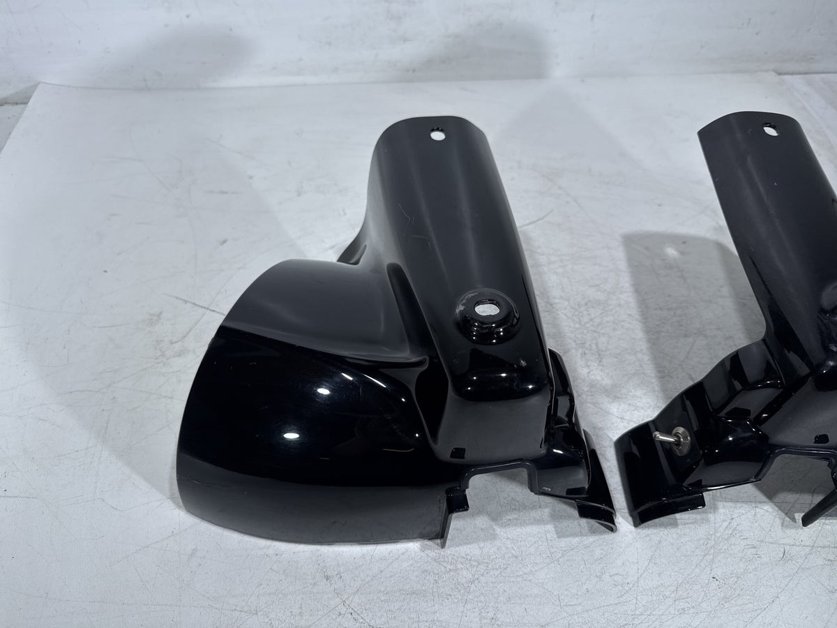 2010 Harley Road King Touring Police OEM Left & Right Headlamp Nacelle Covers