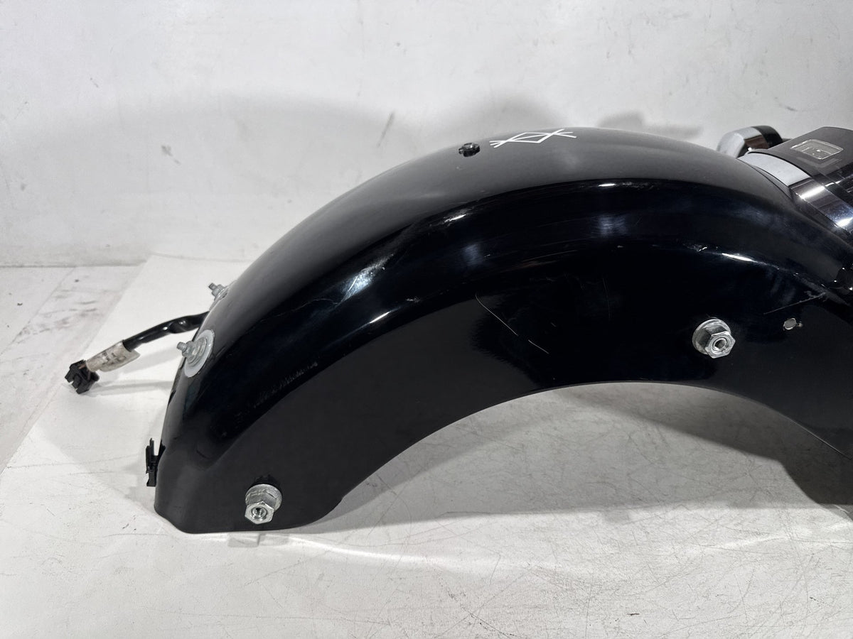 2010 Harley Road King Touring Police OEM Rear Wheel Fender & Turn Signals Bar
