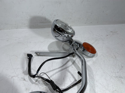2011 Harley Heritage Softail Classic FLSTC OEM Front Turn Signal Indicators Aux Light Bar
