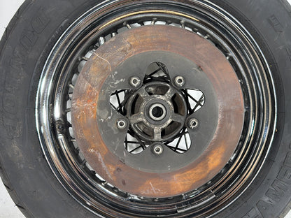 1998 Harley Road King Touring FLHRCI Classic OEM Rear Wheel Rim Tire Spoked