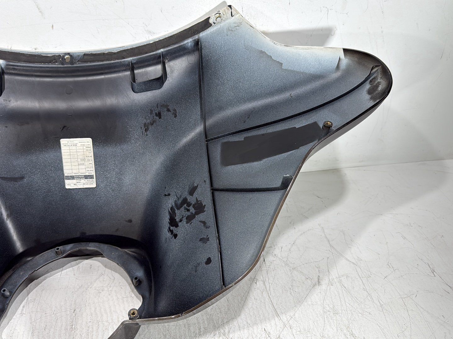 2007 Harley Touring FLHTP Electra Glide Police OEM Front Outer Batwing Fairing Cover