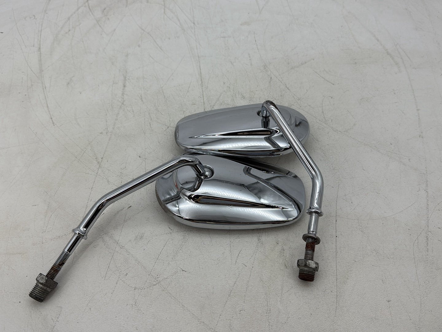 1997 Harley Softail FLSTC Heritage Classic OEM Left Right Rear View Mirror