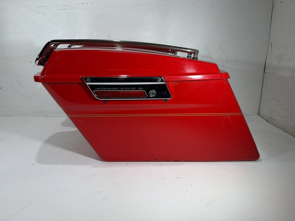 2004 Harley Electra Glide Touring Ultra OEM Left Right Saddlebags Luggage NOKey