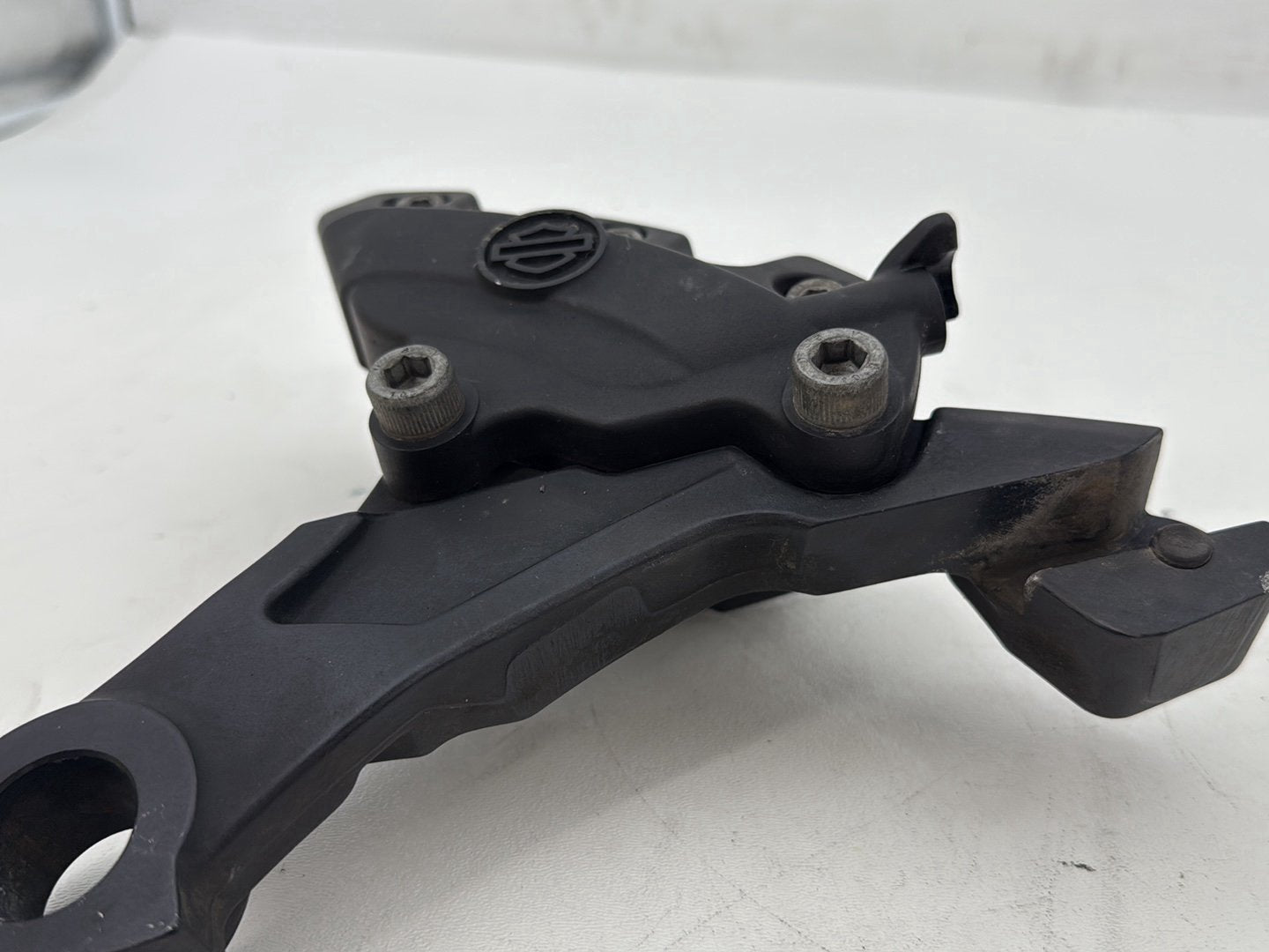 2013 Harley Street Glide Touring FLHX OEM Rear Back Brake Caliper w/ Bracket
