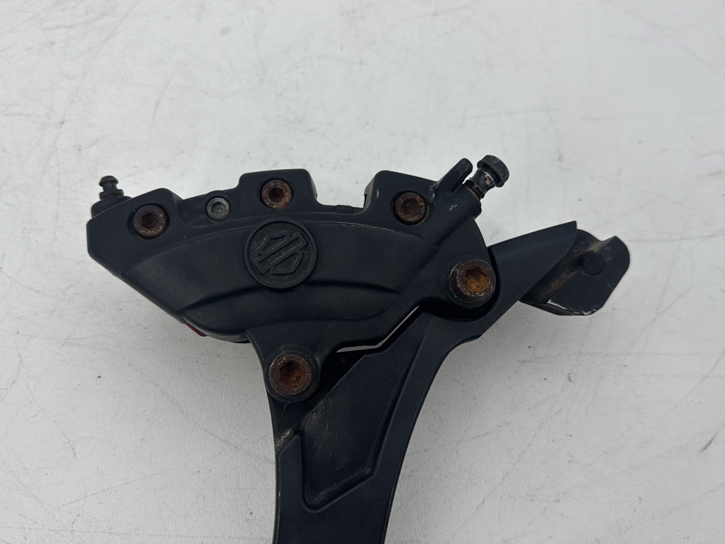 2008 Harley Touring FLHT Electra Glide OEM Rear Back Brake Caliper w/ Bracket