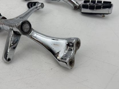 09 Harley Sportster 1200 Low Left Right Foot Brake Control Pegs Kuryakyn Zombie