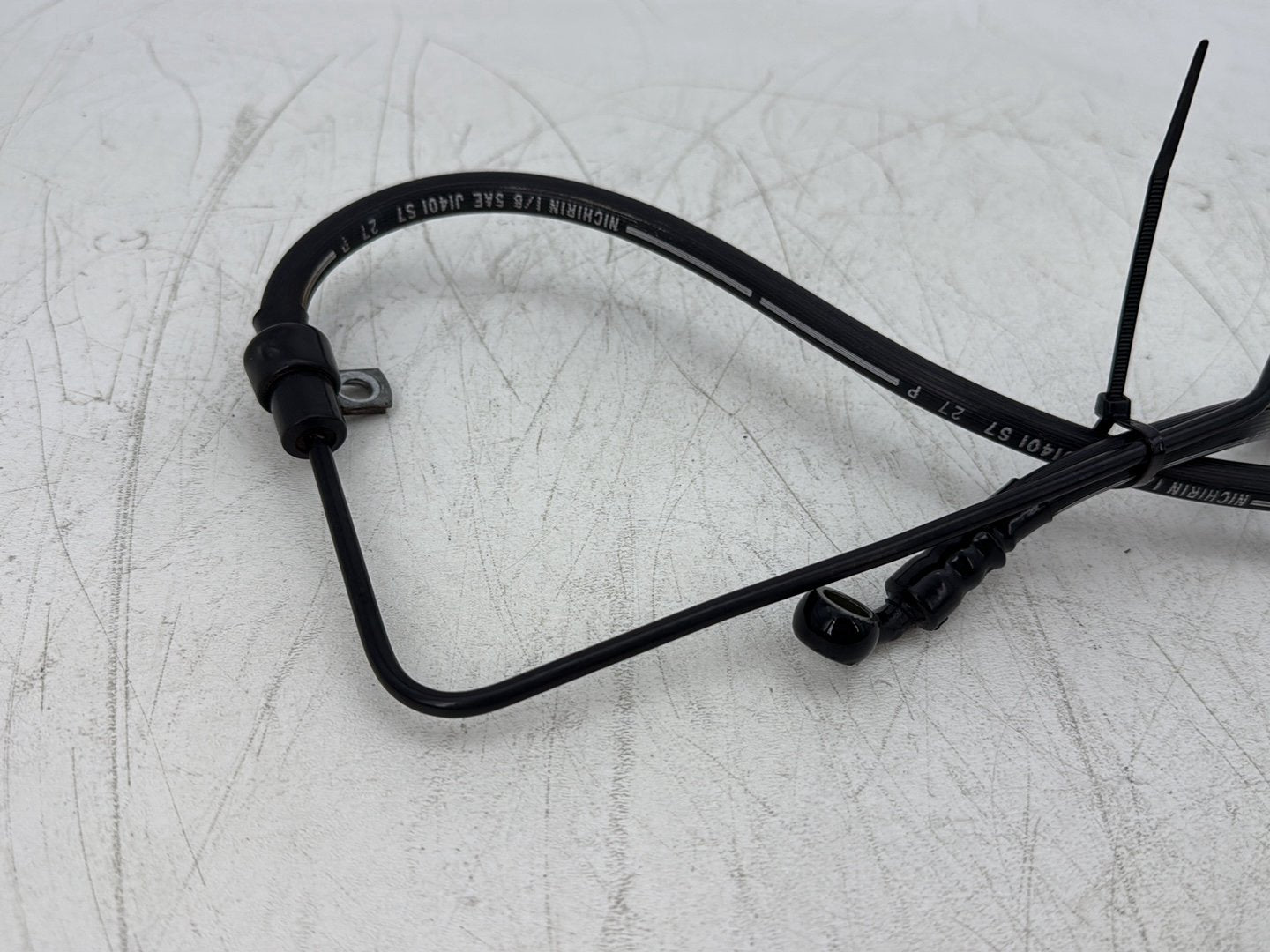 2006 Harley Sportster XL883L 883 Low OEM Front Brake Hose Line Pipe 46411-05B