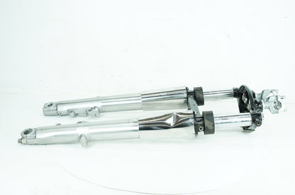 2007 - 2011 Harley-Davidson Touring Street Glide Front Triple Tree Set & LH RH Fork Legs Sliders 45435-95