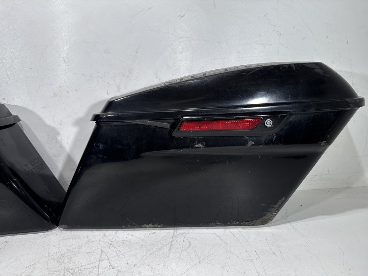 11 Harley Street Glide Touring FLHX-103 OEM Left Right Saddlebags Luggage NOKey
