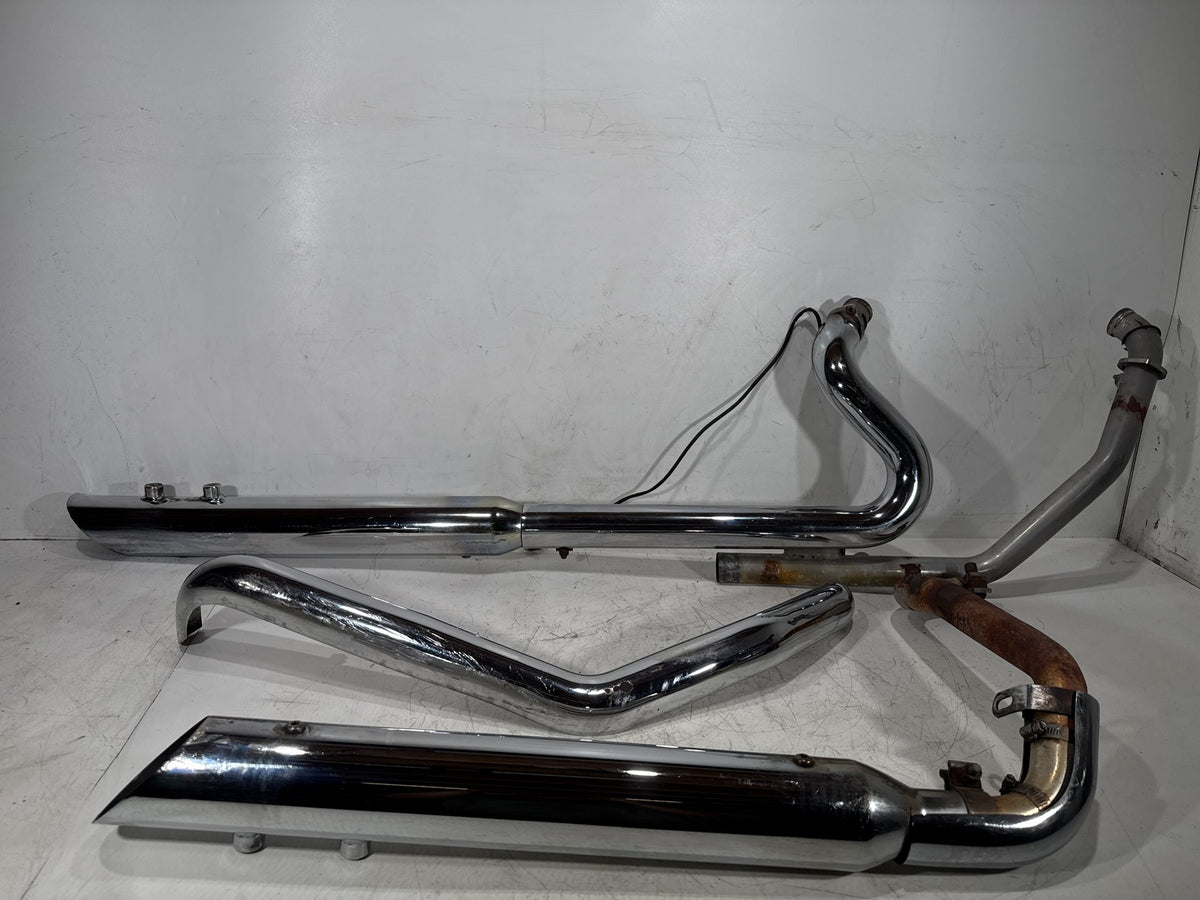2012 Harley Electra Glide Touring Ultra OEM Exhaust Header Pipes Muffler