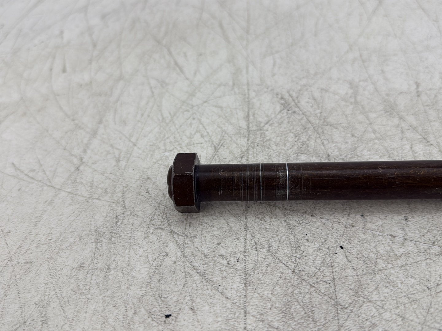 2004 Harley Dyna Super Glide FXDI OEM Rear Fork Swingarm Pivot Bolt Shaft