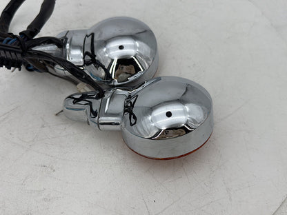 1999 - 2006 Harley-Davidson Touring Electra Glide Front Left Right Turn Signal Indicators  	68766-94