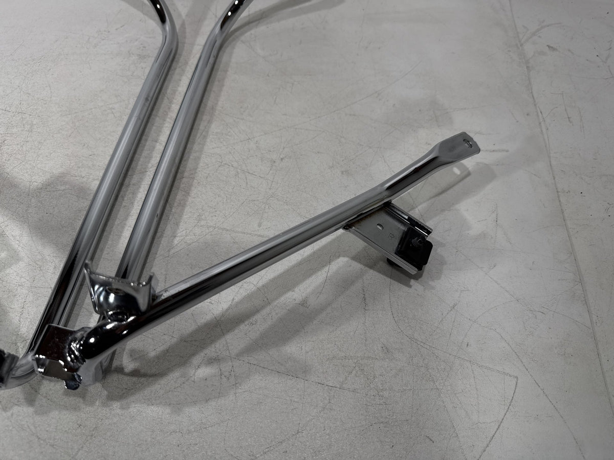 2012 Harley Street Glide Touring OEM Rear Left Right Saddlebag Guard Rails Bar