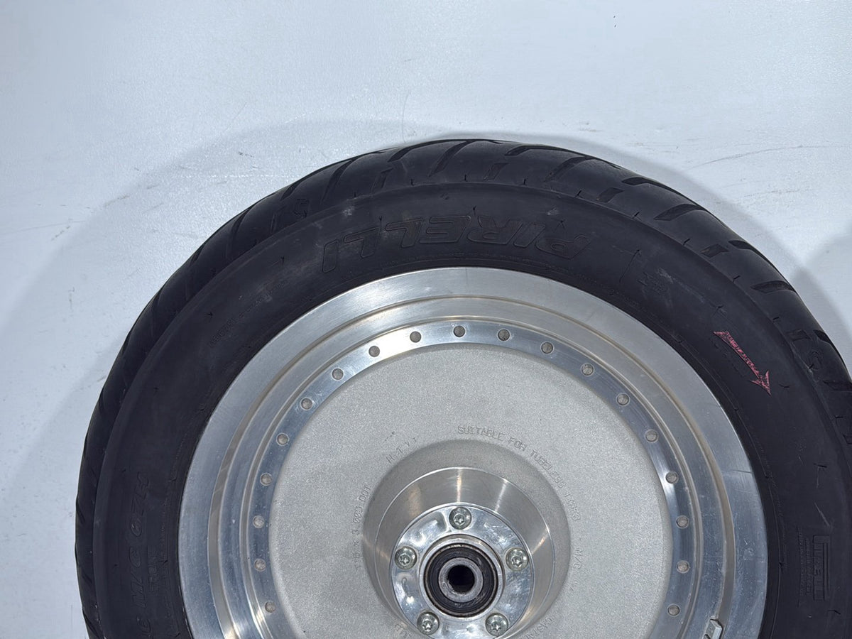 2005 Harley Softail Fat Boy FLSTF OEM Front & Rear Wheel Rim Tire 16"