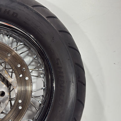 1999 - 2006 Harley-Davidson Touring Electra Glide Ultra Rear Wheel Rim Tire Spoked  	43440-05A