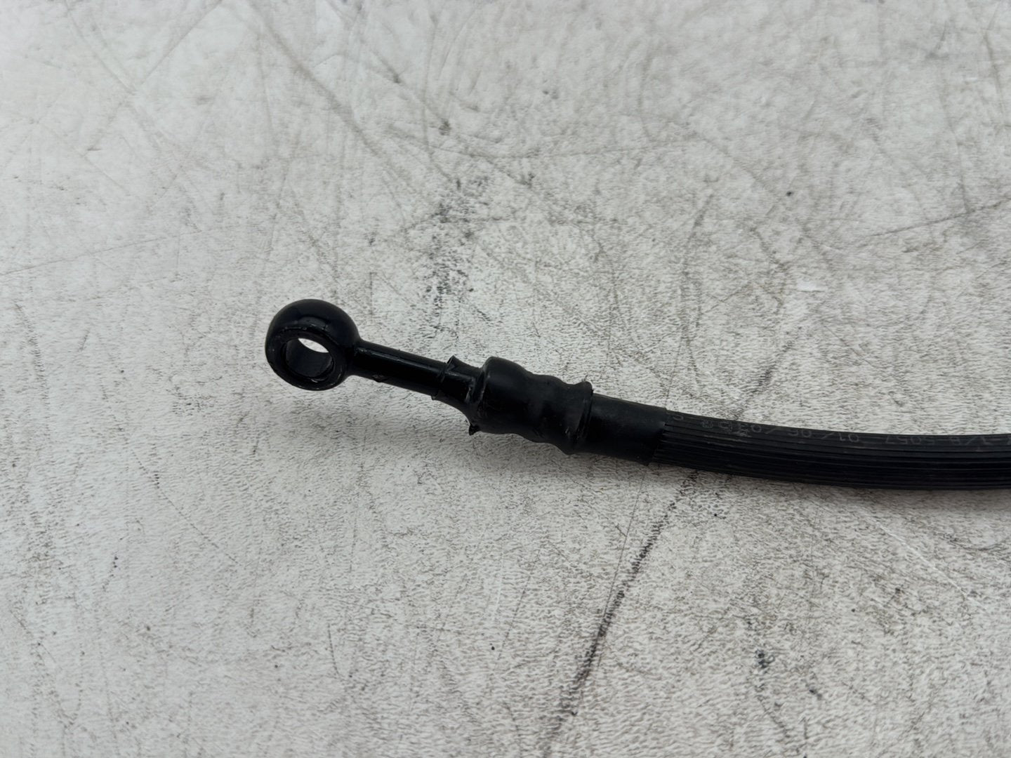2003 Harley Dyna Wide Glide FXDWG OEM Rear Brake Hose Line Pipe