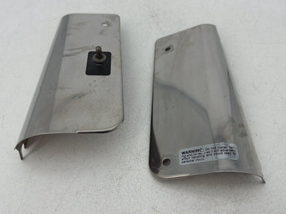 1986 - 1998 Harley-Davidson Softail Heritage Classic Left & Right Headlamp Nacelle Covers 67814-86