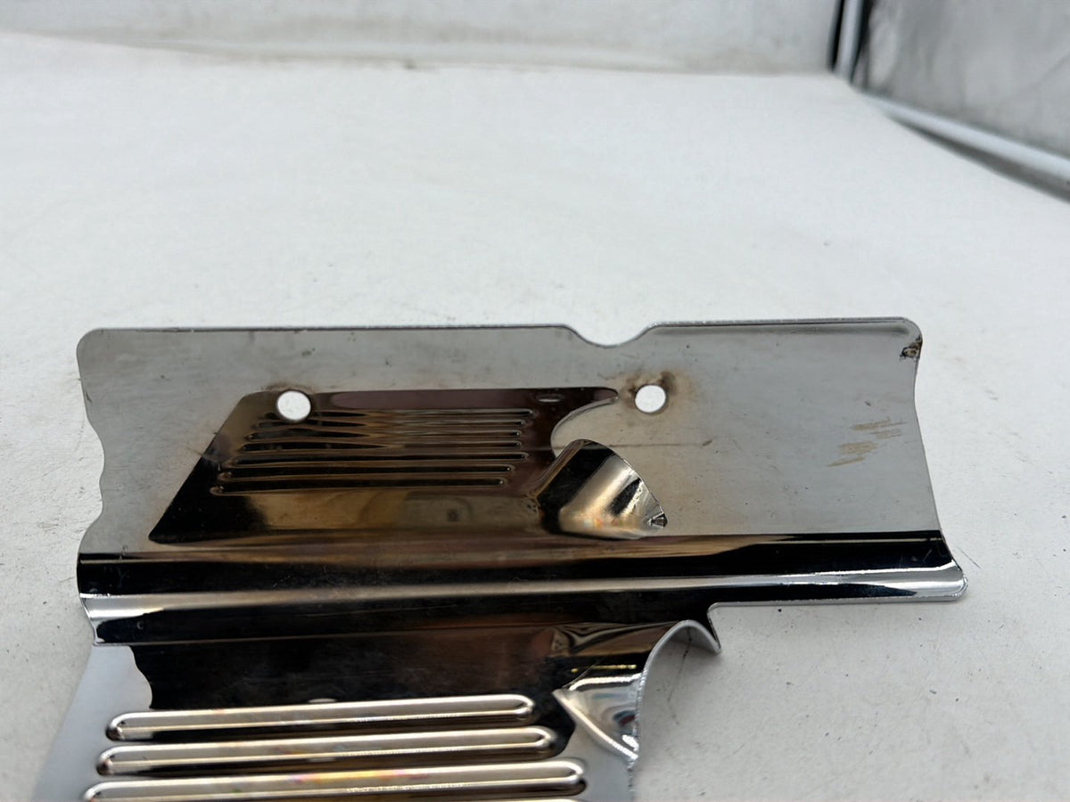 1990 Harley Electra Glide Touring Sport OEM Transmission Chrome Cover Trim Panel