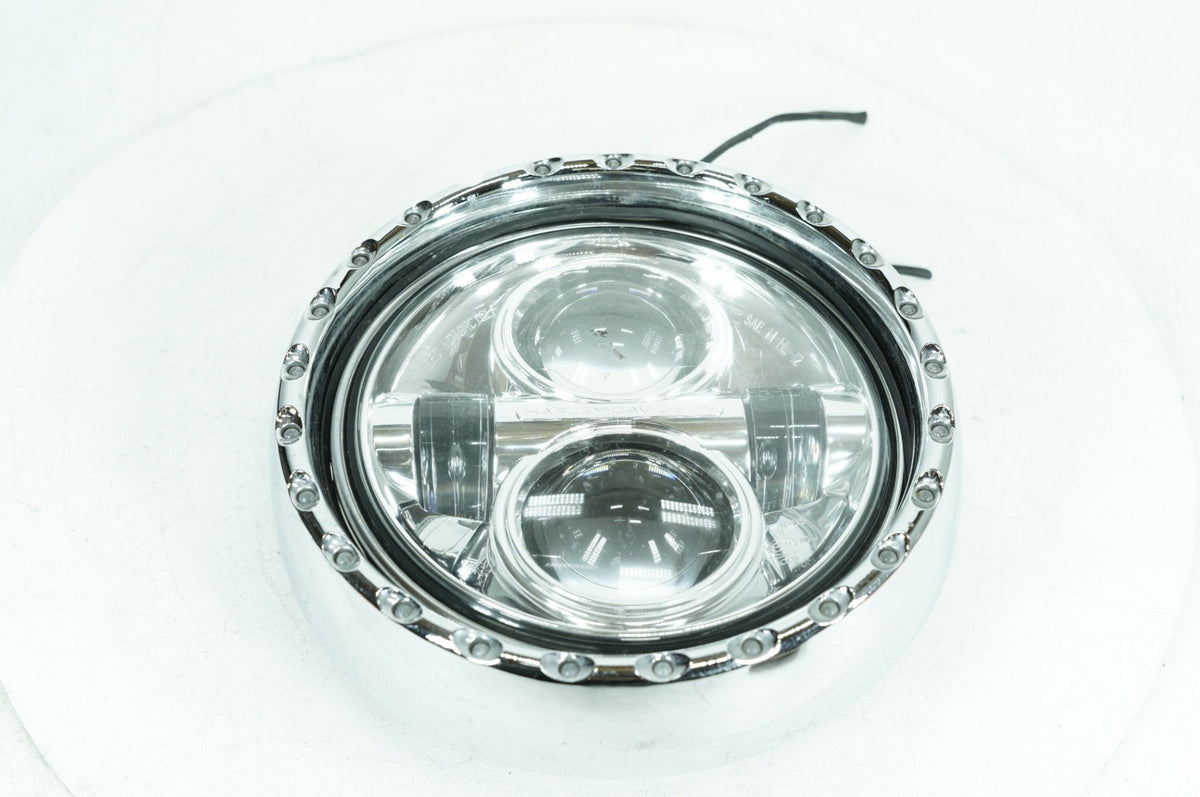 14 Harley Touring Electra Glide Ultra OEM Headlight Headlamp Head Lamp Light LED