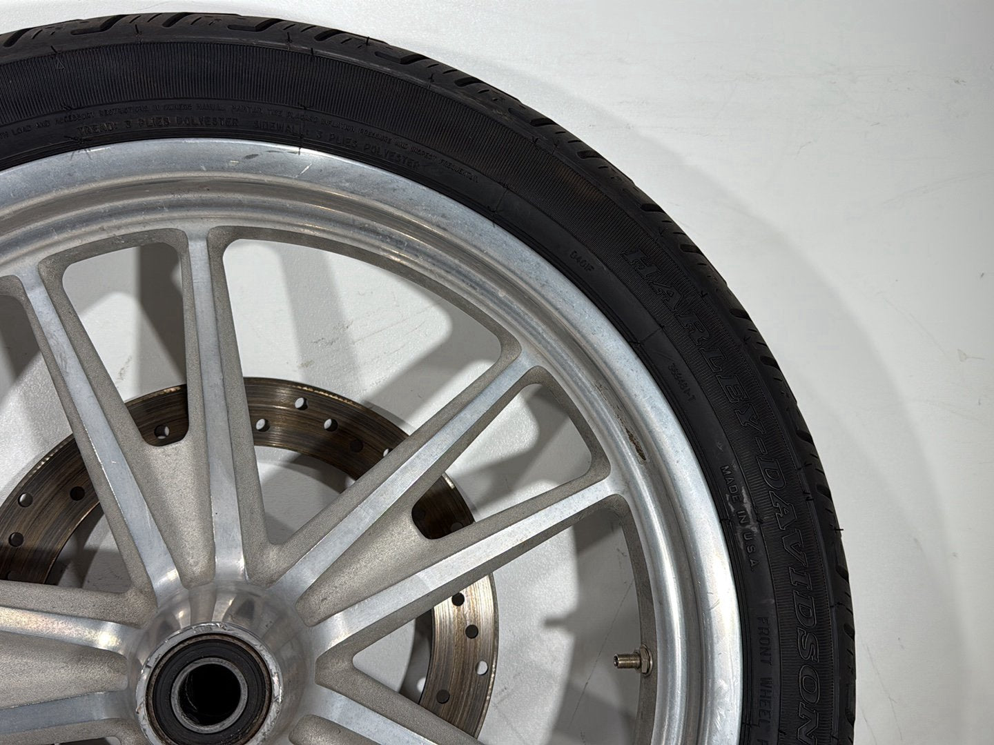 2006 Harley Dyna Super Glide Custom FXDCI OEM Front & Rear Wheel Rim Tire
