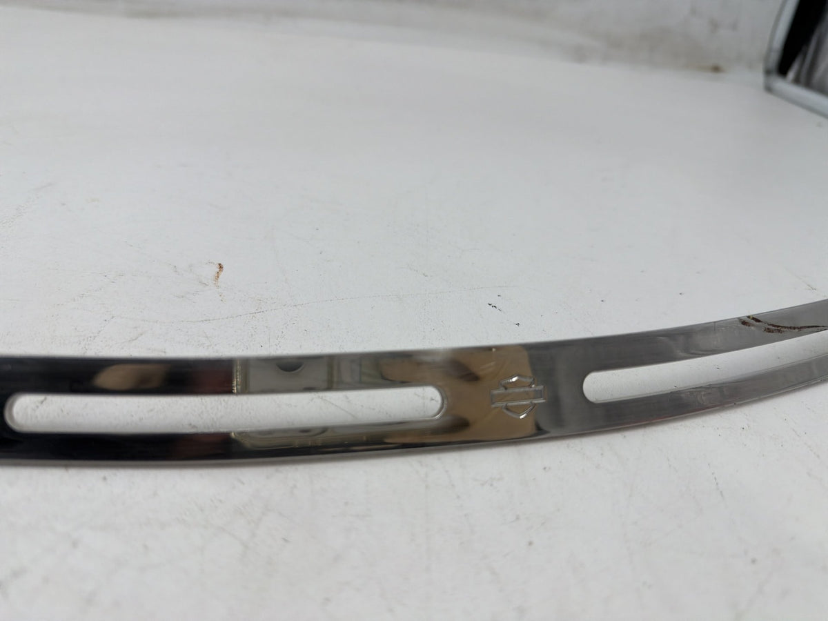 2007 Harley Electra Touring CVO Eagle Front Windshield Mount Trim Strip 58247-96