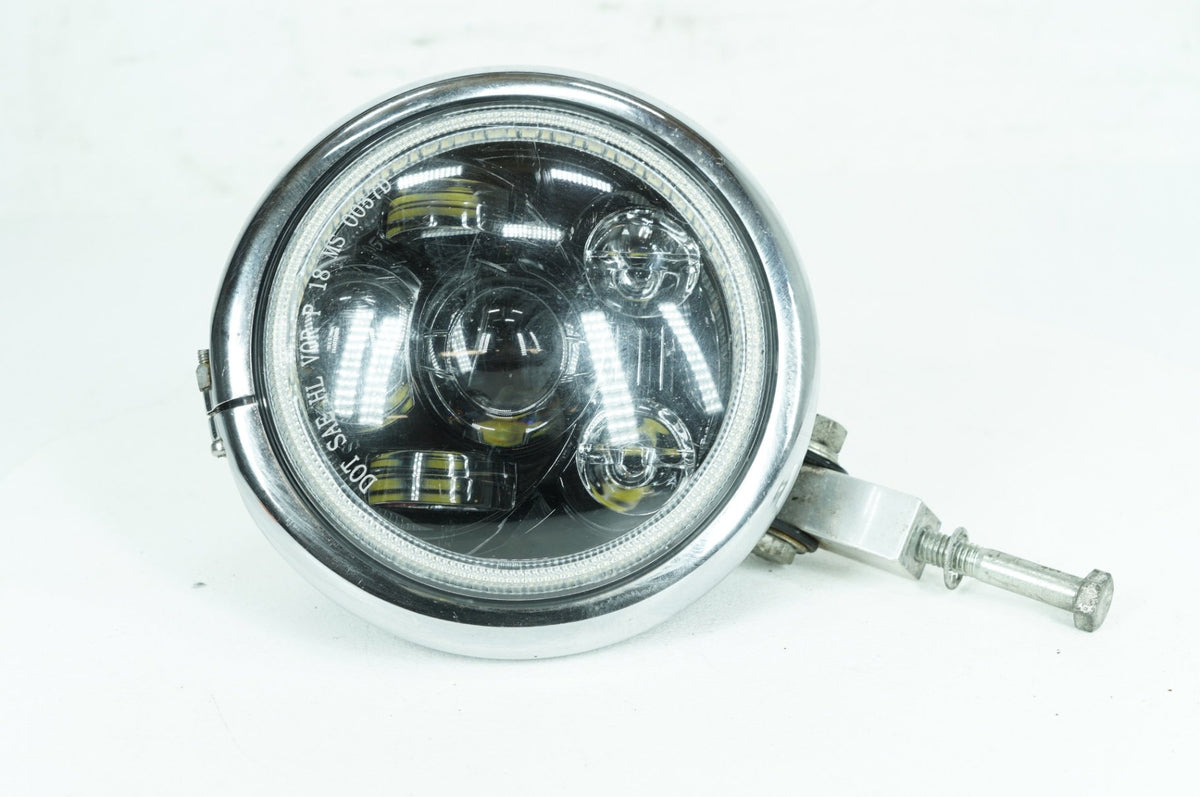 2009 Harley Dyna Super Glide Custom OEM Headlight Headlamp Head Lamp Light LED
