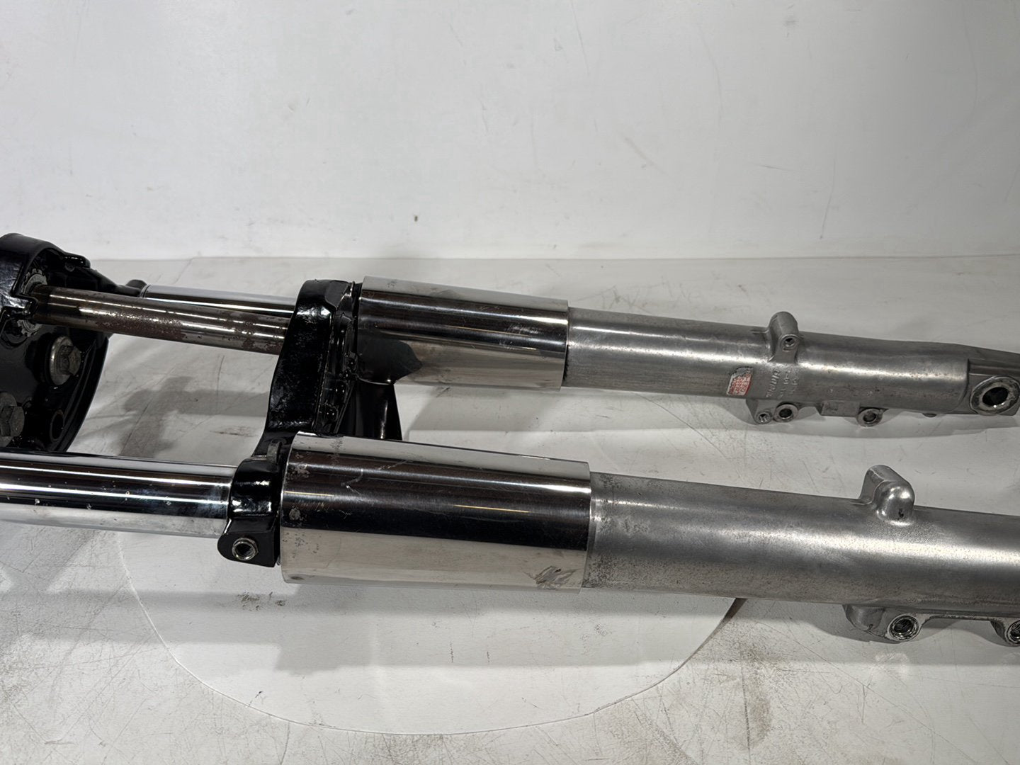 2007 - 2016 Harley-Davidson Touring Electra Glide Ultra Front Triple Tree Set & LH RH Fork Legs Sliders 45435-10