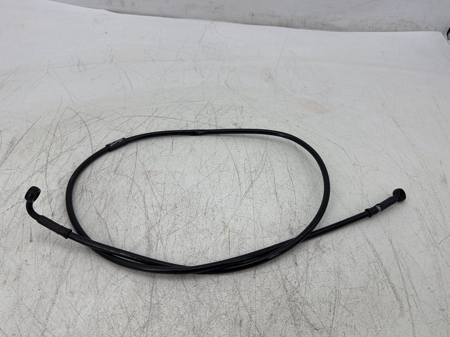 2007 Harley Dyna Street Bob FXDBI OEM Front Brake Hose Line Pipe