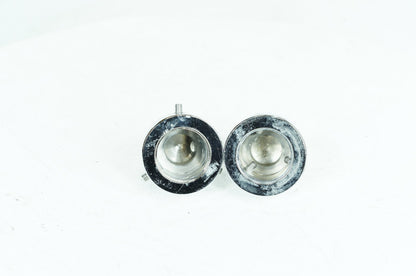 1984 - 1998 Harley-Davidson Touring Electra Glide Ultra Rear Wheel Axle Nut Covers Caps LA Choppers Spike