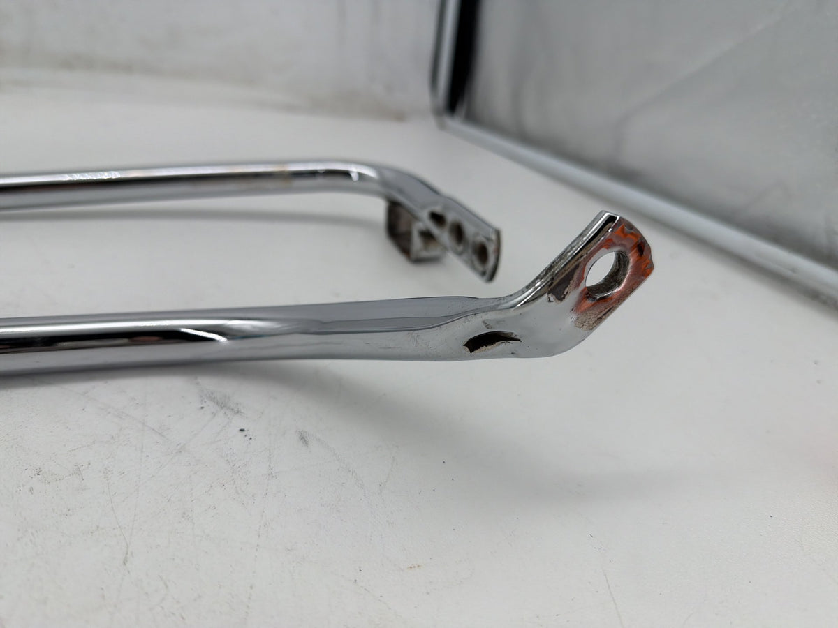 06 Harley Road King Touring Custom OEM Rear Left Right Saddlebag Guard Rails Bar