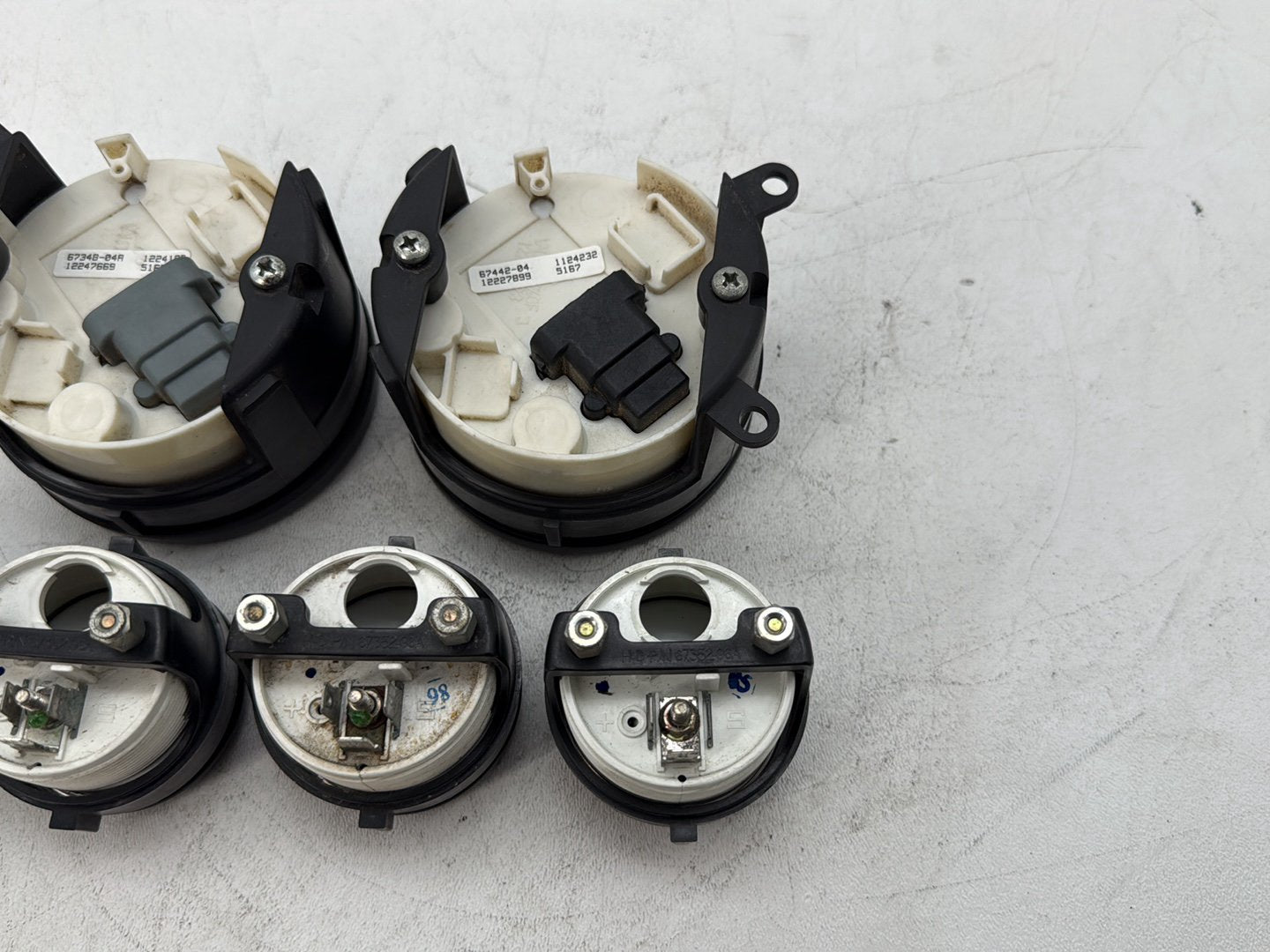 2006 Harley Touring Electra Glide Classic OEM Air Oil Volt Fuel Tacho Speedo Gauges 50K