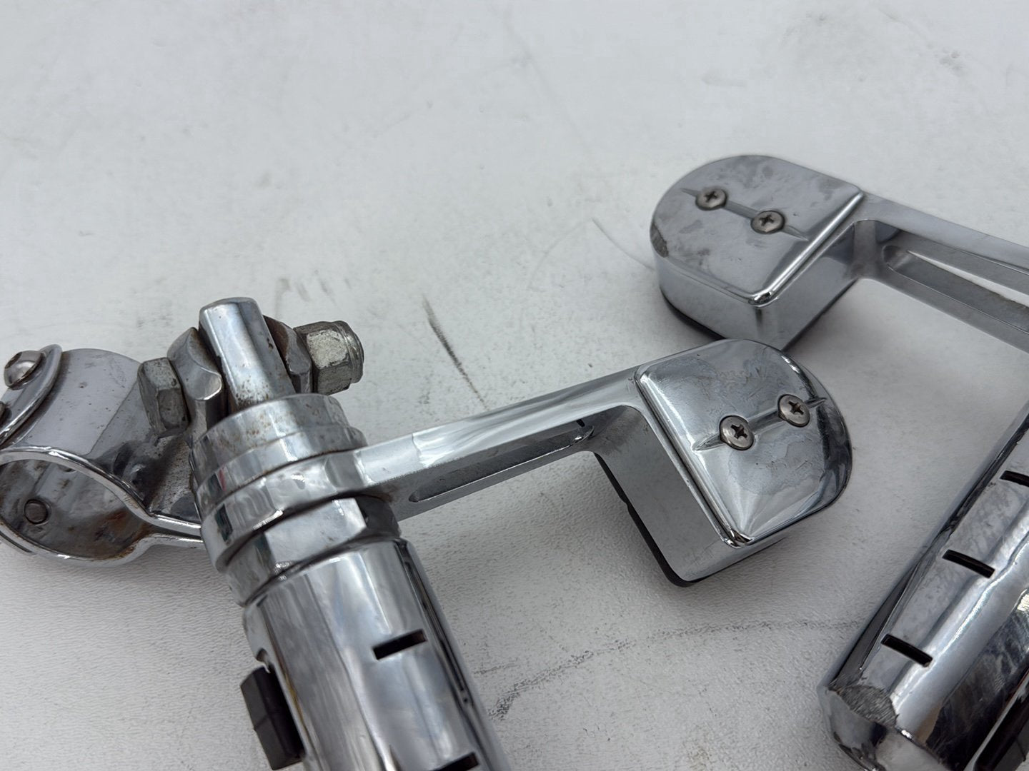 1998 Harley Road King Touring FLHRCI Classic OEM Front Right Left Highway Foot Pegs