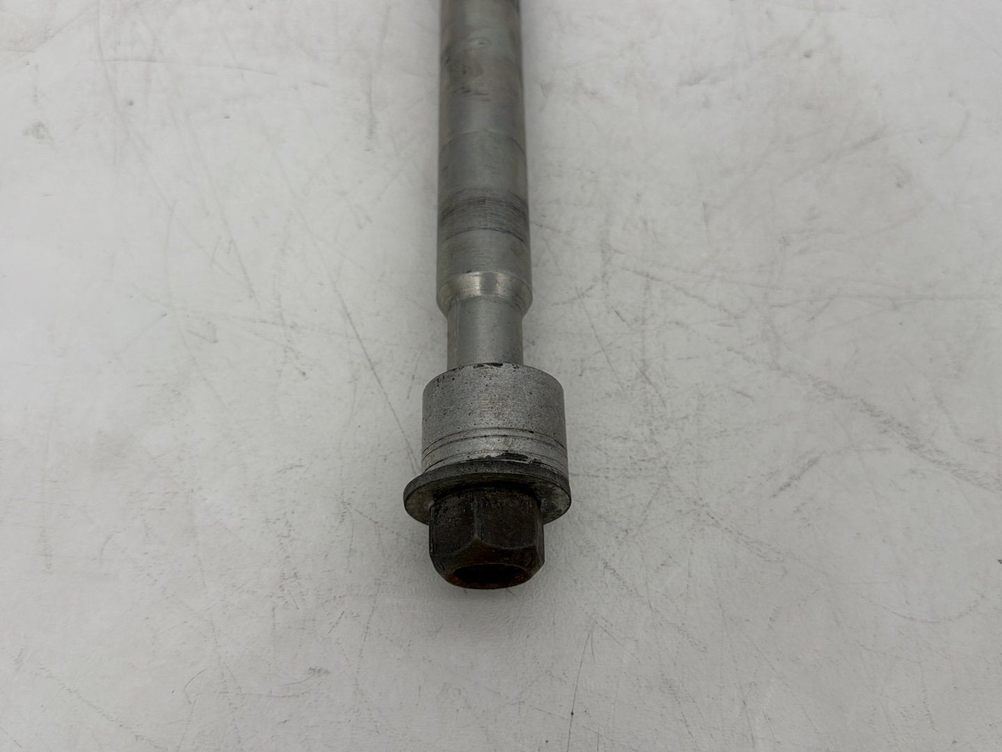 2008 Harley Touring FLHTCU Electra Glide Ultra OEM Front Wheel Axle Bolt Shaft