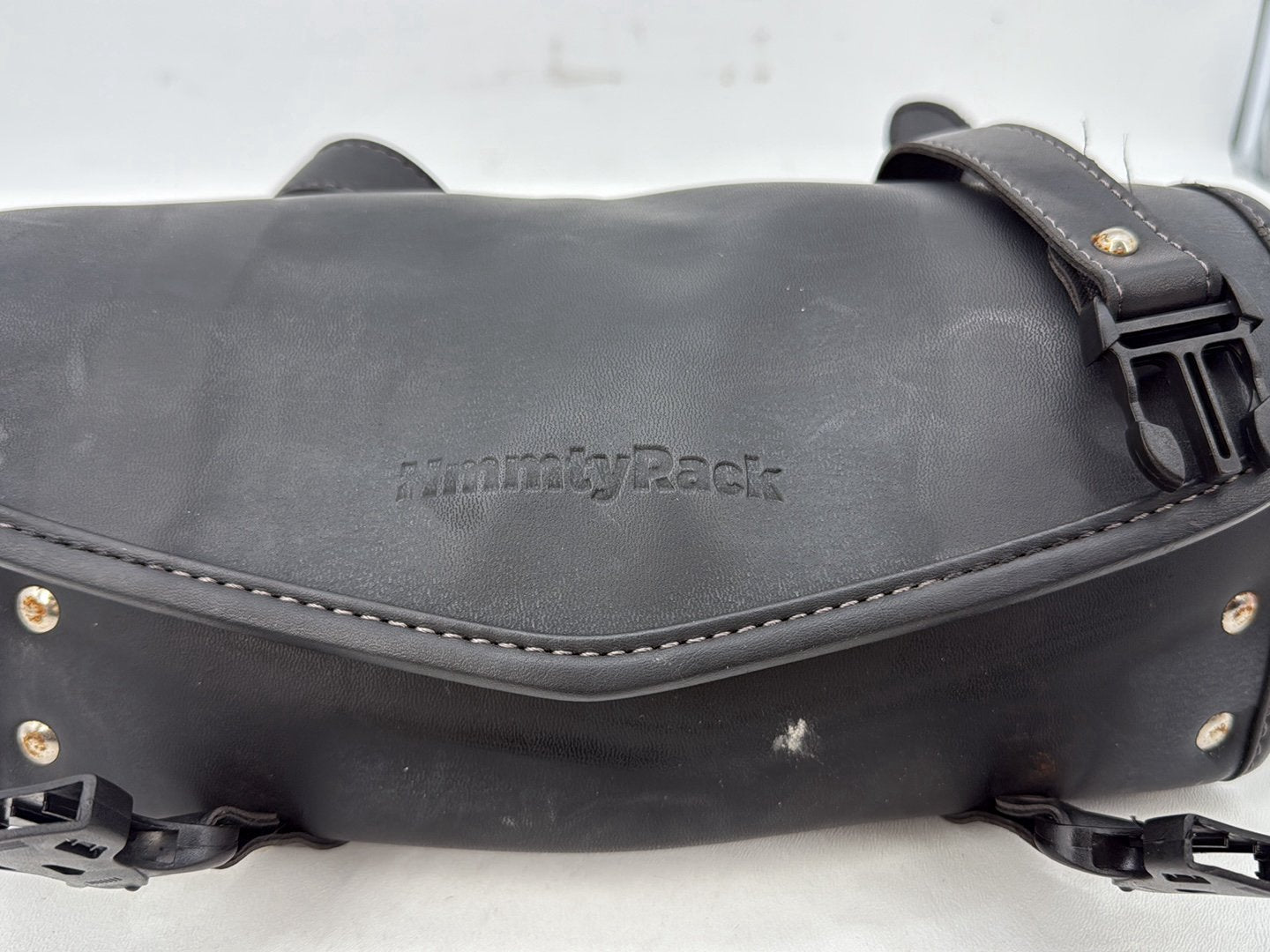 2004 - 2013 Harley-Davidson Sportster 883 Custom Front Onboard Tool Bag Leather Storage HmmtyRack