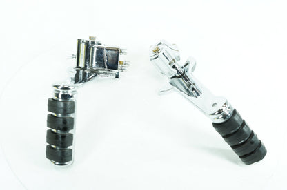 2007 - 2012 Harley-Davidson Touring Electra Glide Ultra Passenger Left & Right Foot Pegs Kuryakin