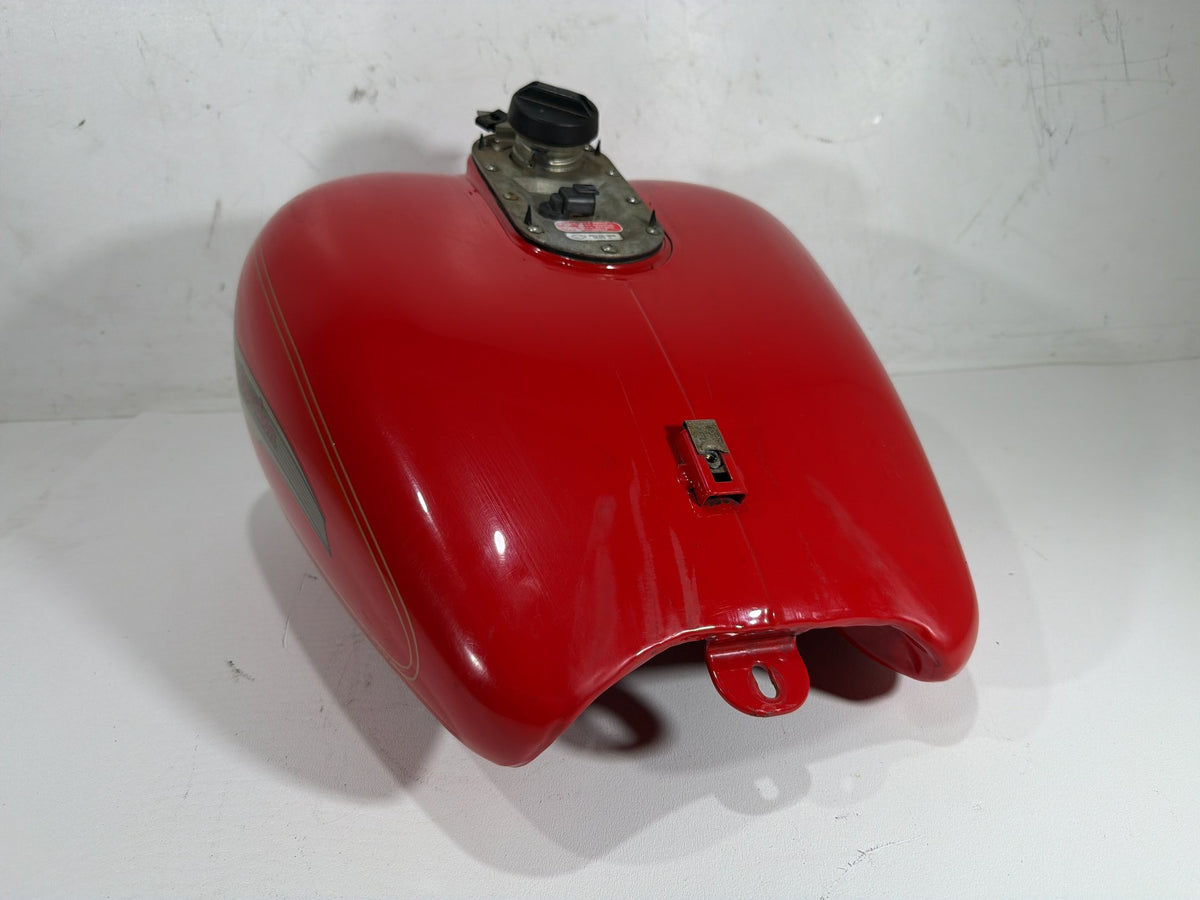 2004 Harley Electra Glide Touring Fuel Gas Tank Gasoline Reservoir w/ Fuel Pump