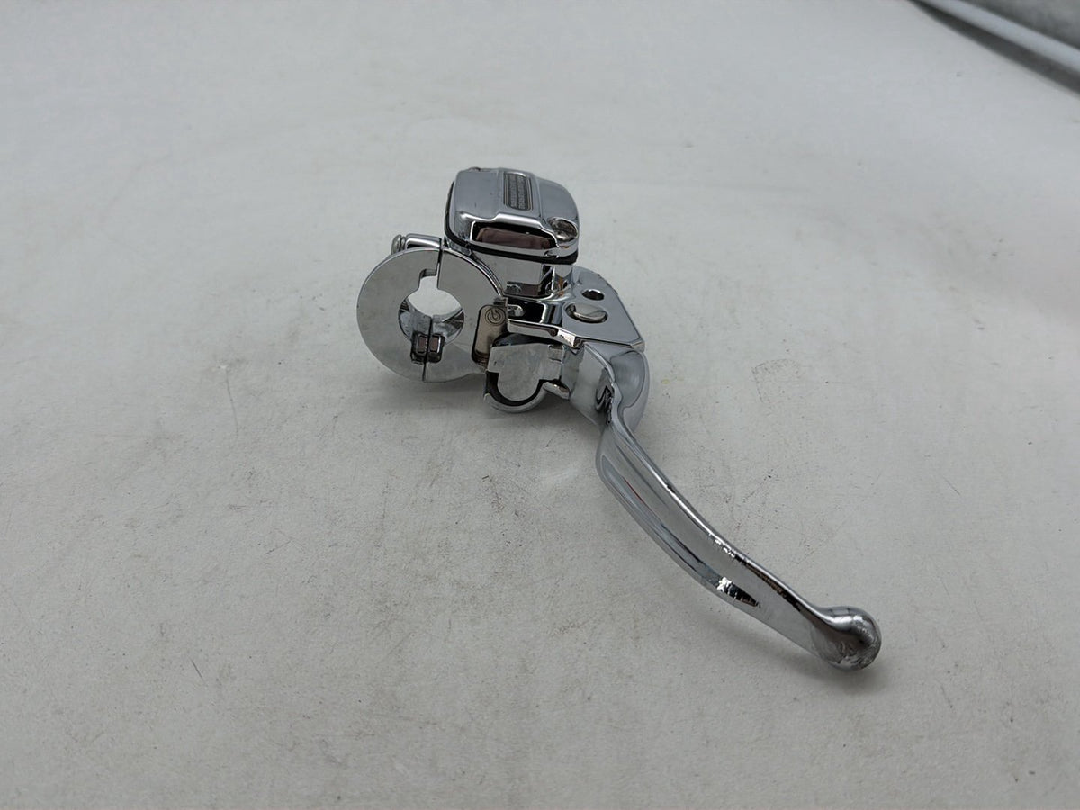 10 Harley Street Glide Touring OEM Front RH Brake Lever Master Cylinder CHROME