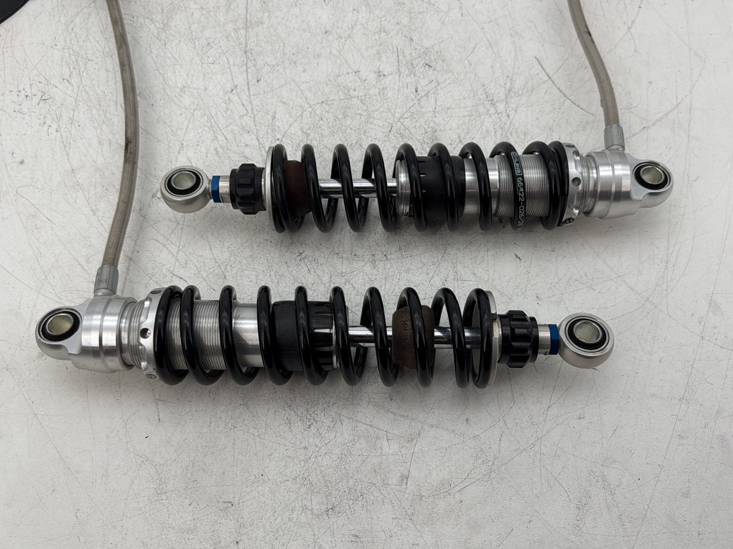 2012 Harley Road Glide Touring FLTRX Custom OEM Rear Left Right Shock Absorbers