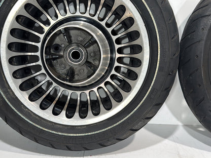 2007 - 2012 Harley-Davidson Touring Road Glide Front & Rear Wheel Rim Tire 	43493-09