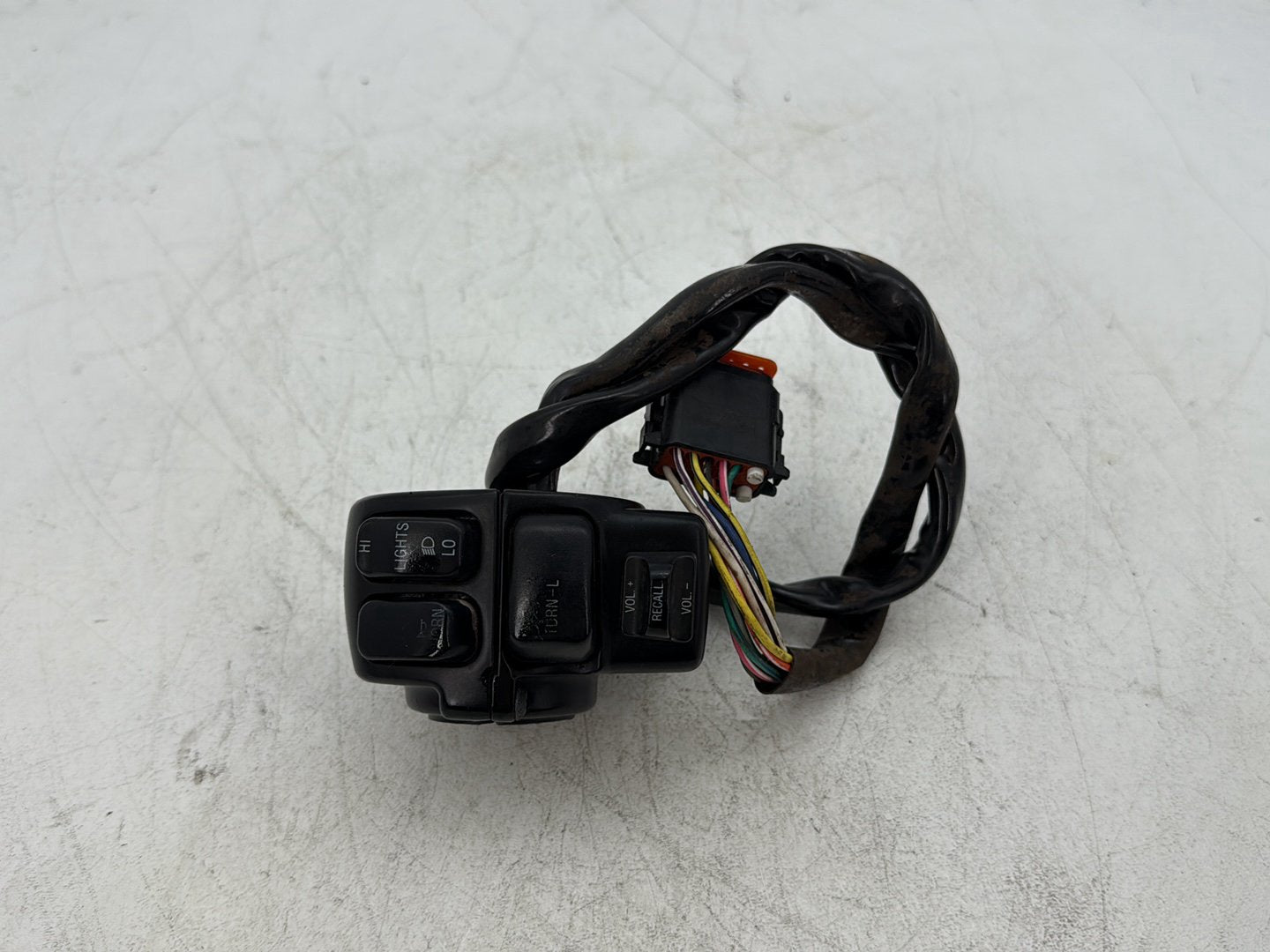 1996 Harley Electra Glide Touring FLHT OEM Left Turn Signal Headlight Switches Controls