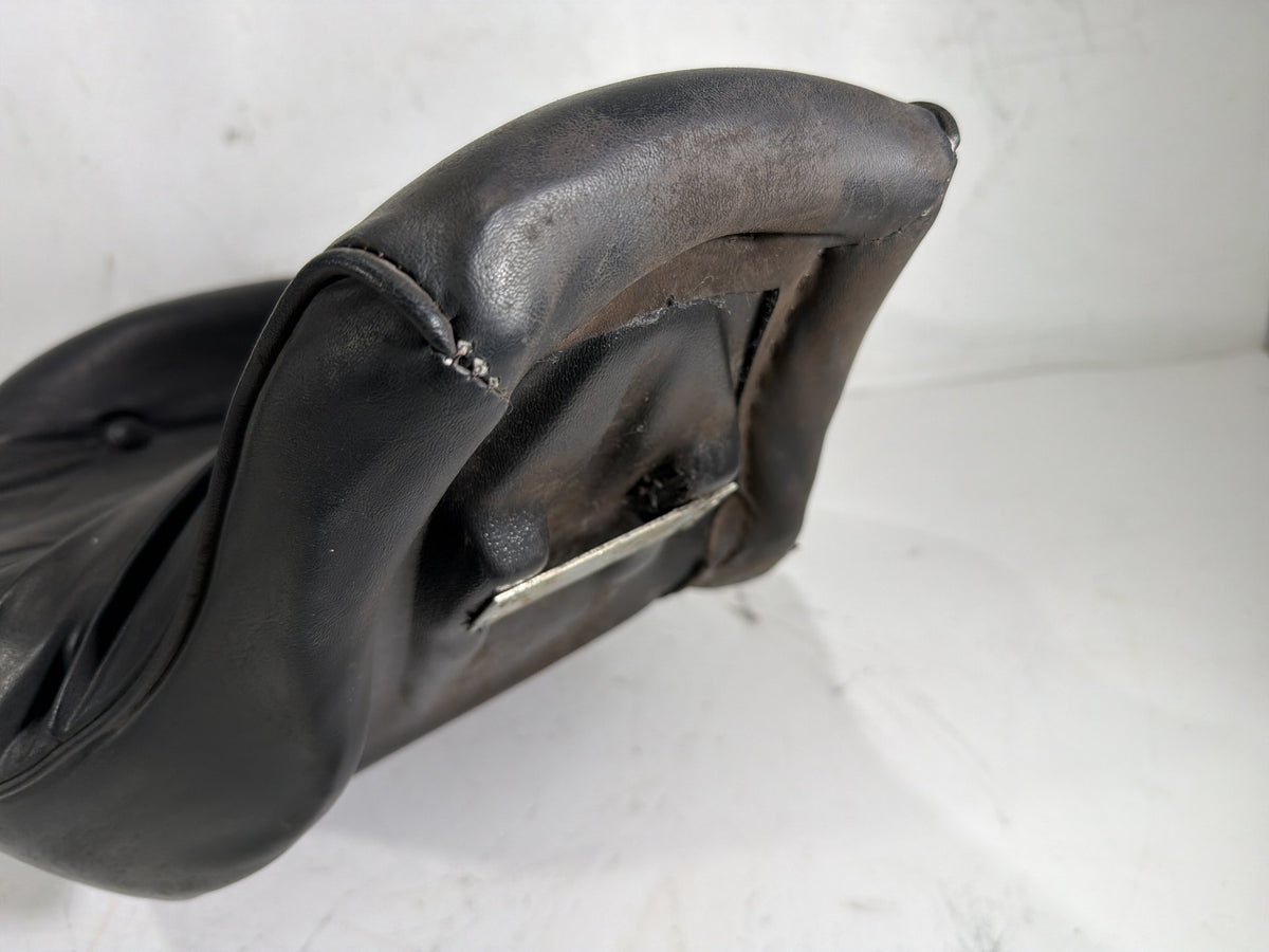 91 Harley Electra Glide Touring Classic Passenger Rider Driver Seat Saddle TORN