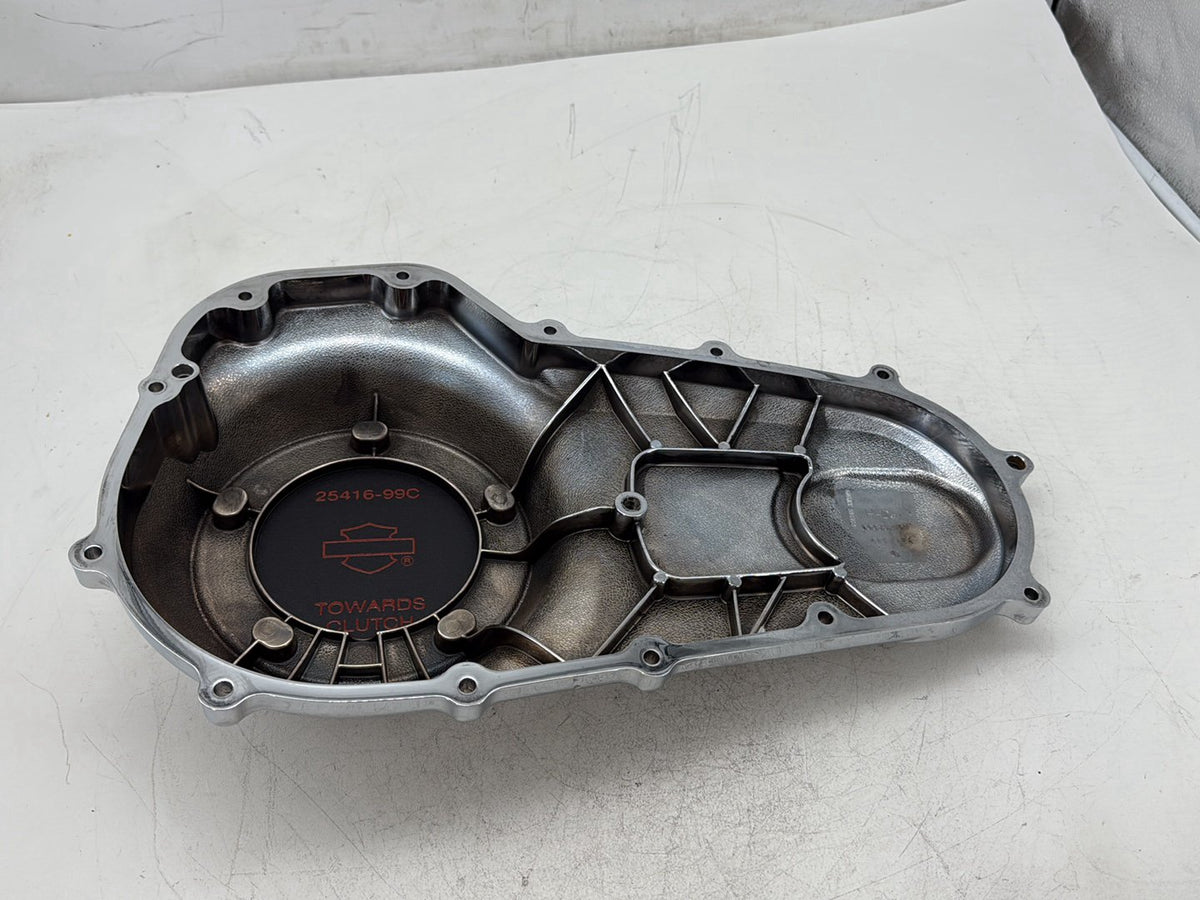 2007 Harley Road King Touring FLHR OEM Outer Primary Clutch Cover 60682-07